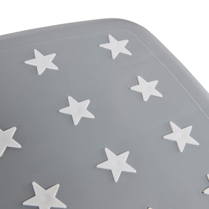 keeeper Stars Zweistufiger Tritthocker, Ab ca. 3 bis ca. 14 Jahre, Anti-Rutsch-Funktion, Igor, Grau