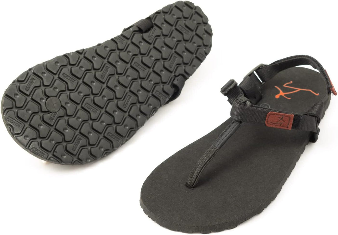 Pies Sucios Terra Sandals 36 EU Weit Ss23 10mm Schwarz, 36 EU Weit Ss23 10mm Schwarz