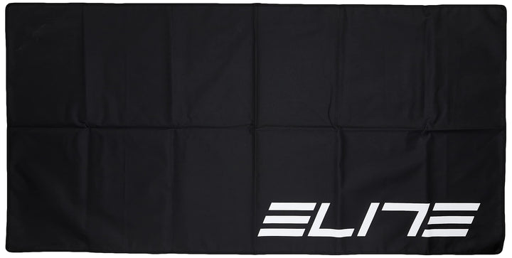 ELITE Folding Mat/Pad for Home Bike Trainers 90x180 cm Schwarz