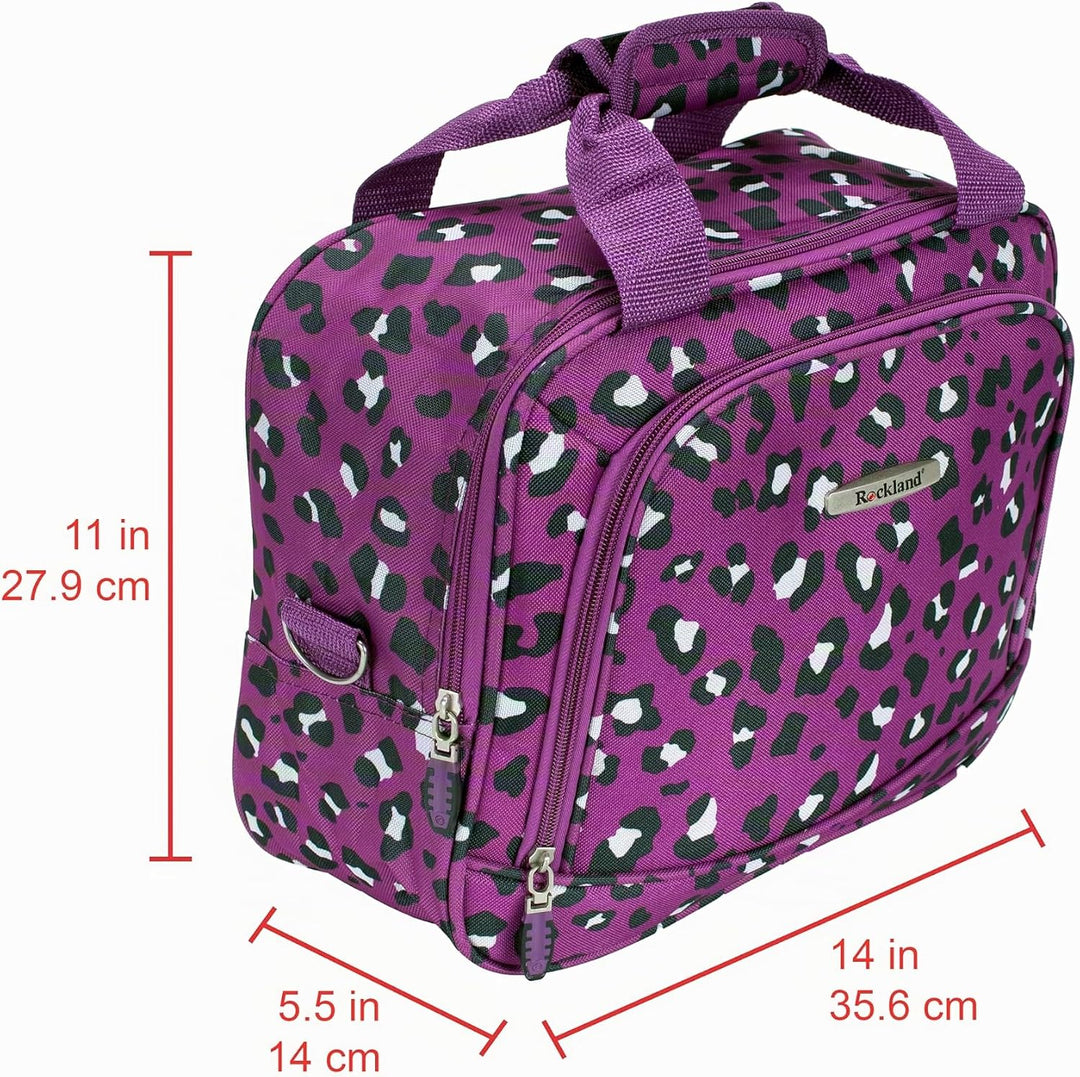 Rockland Bagage De Cabine Abs Extensible Melbourne 20 PO Koffer-Set, 38 Liter, Silber 51 in Silber,