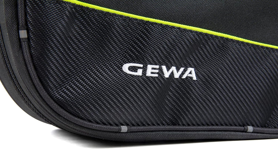 GEWA Violin Formetui Aspirante, schwarz, gepolsterte Schwebelagerung, wasserabweisend, Grösse 3/4 Fo