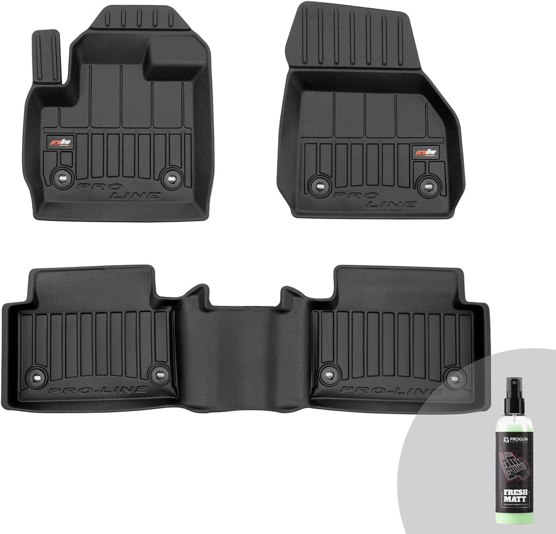 FROGUM ProLine 3D Gummimatten Exklusiven Auto Fussmatten Autofussmatten für Jaguar E-Pace X540 ab 20
