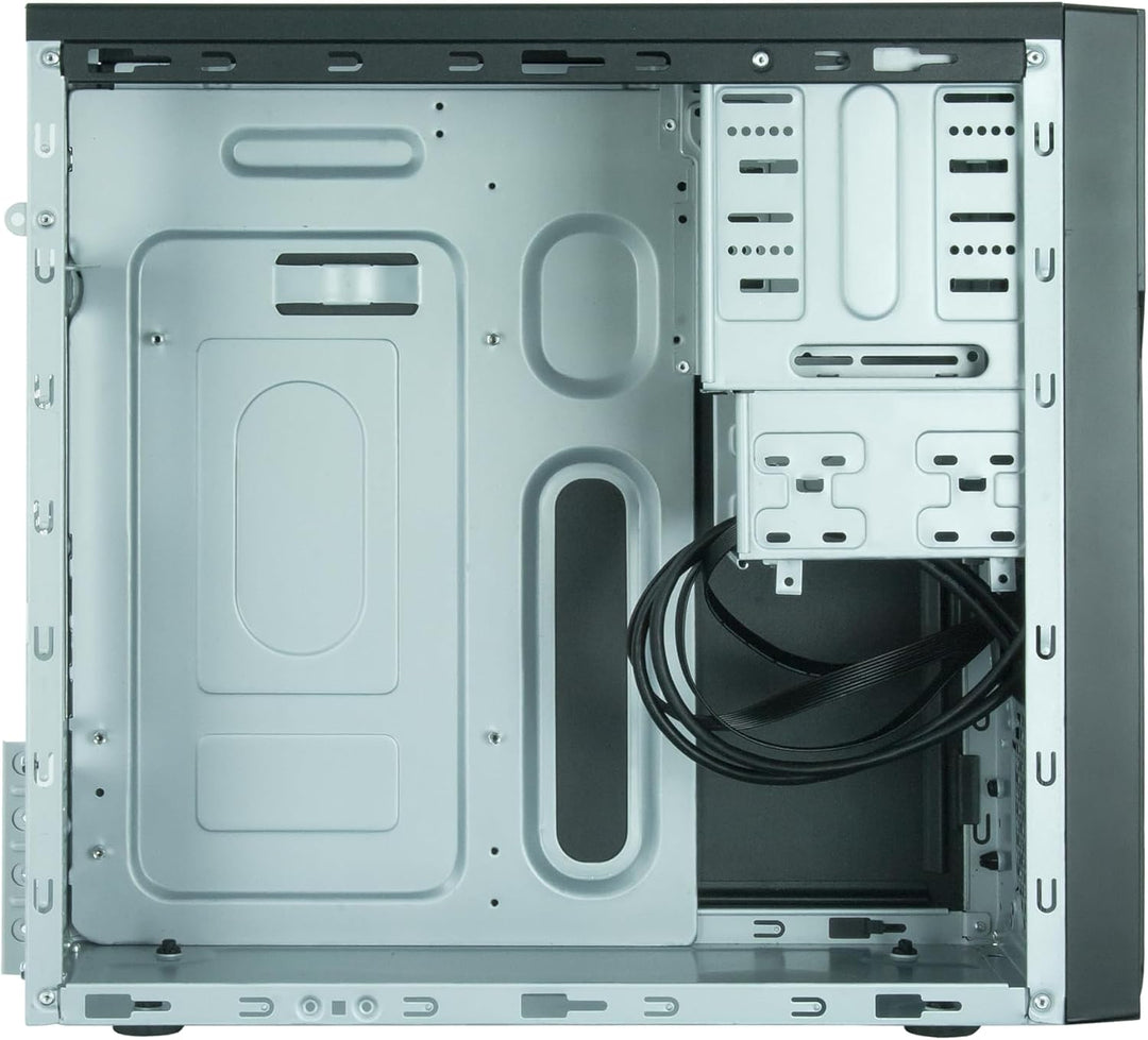 Chieftec Elox-12 mATX miniTower gebürstetes Aluminium, ohne Alim, 2x5,25, 5x3,5, 3x3,5.2x2,5.2xUSB3.