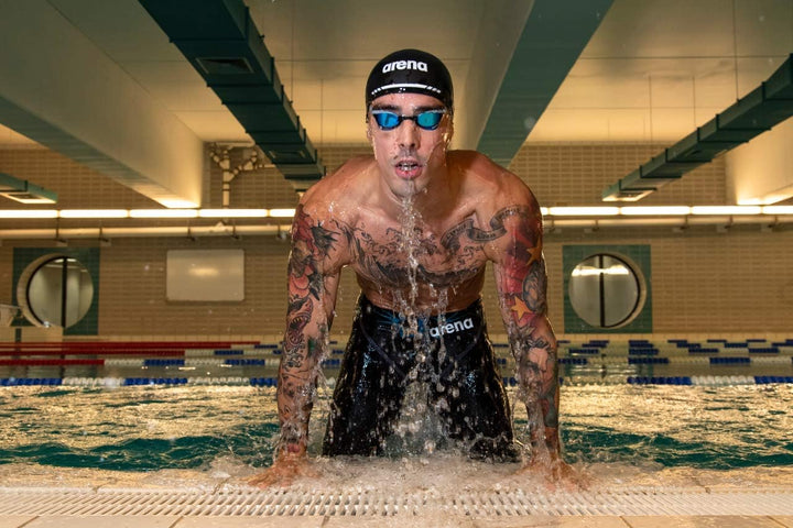 Arena 3D Soft USA Unisex Erwachsene Silikon Badekappe für Männer und Frauen Schwimmen Training Racin