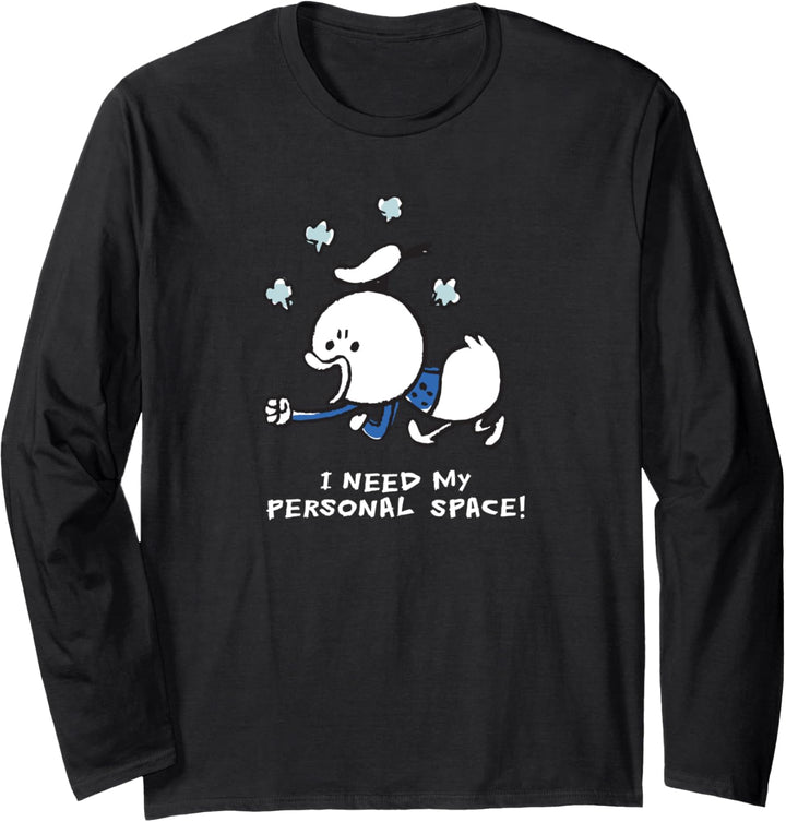 Disney Donald Duck I Need My Personal Space Langarmshirt