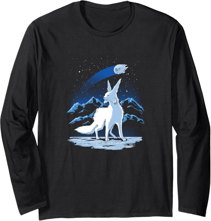 Star Wars Vulptex And Millennium Falcon Langarmshirt