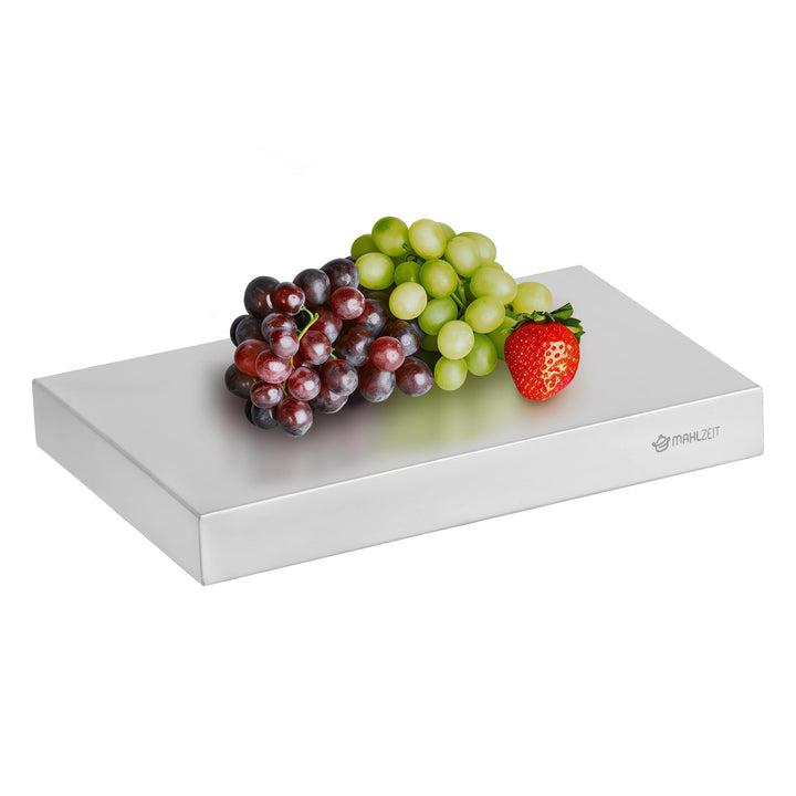 Mahlzeit Kühl Servierplatte | 32,5 x 17,6 x 4,5 cm, Serviertablett für GN 1/3 | Kühltablett, Gastro