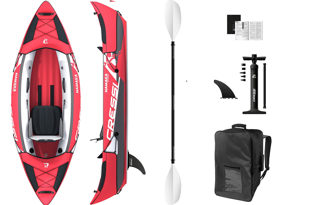 Cressi Unisex-Adult Namaka Single Seat Ikayak Set 8&