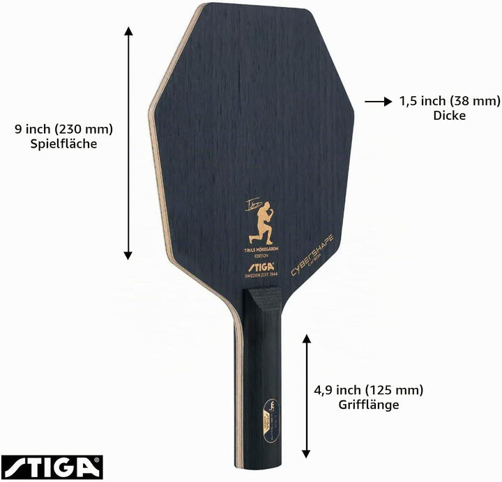 Stiga Tischtennisholz Cybershape Carbon CWT Truls Edition Master Konkav, Master Konkav