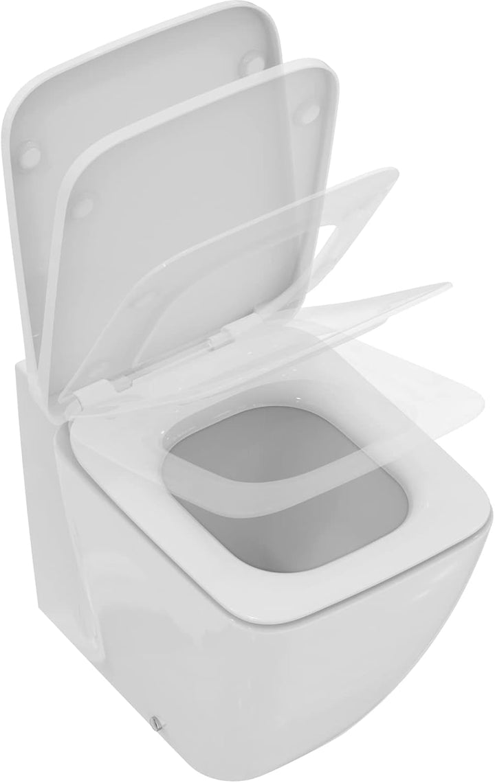 Ideal Standard T385701 Original Strada II WC-Sitz mit Softclosing, Wrapover Strada Ii Wrapover Weiss