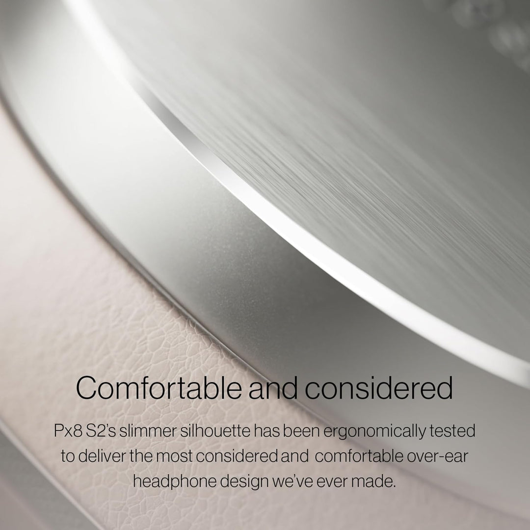 Bowers & Wilkins Px8 S2 Kabellose Noise-Cancelling Kopfhörer mit Bluetooth, Schnellladefunktion, 30