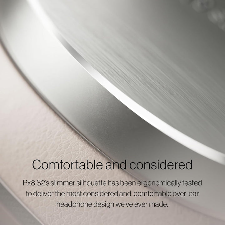 Bowers & Wilkins Px8 S2 Kabellose Noise-Cancelling Kopfhörer mit Bluetooth, Schnellladefunktion, 30