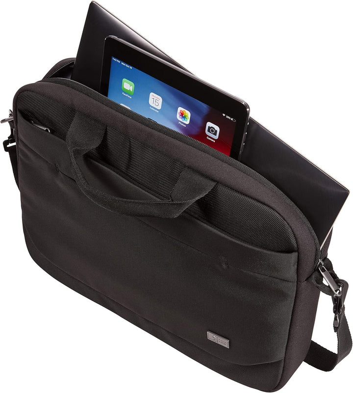 Case Logic Advantage Attaché Laptoptasche mit Einschubtasche für Tablet und Vorderfach für Kleingerä