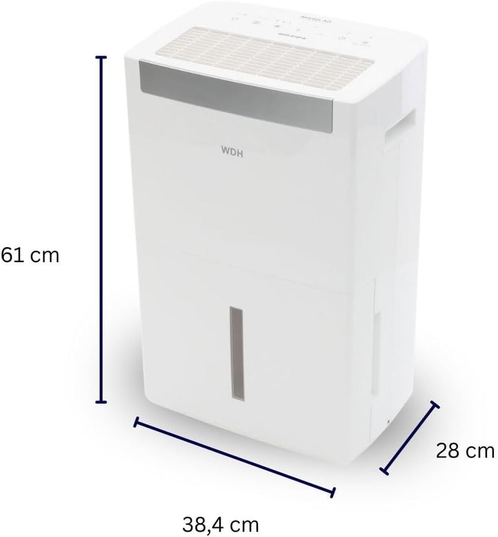 Aktobis Luftentfeuchter, Bautrockner WDH-870FW (bis 70 L/T + Digital + WLAN) bis 70 L/T + WLAN, bis