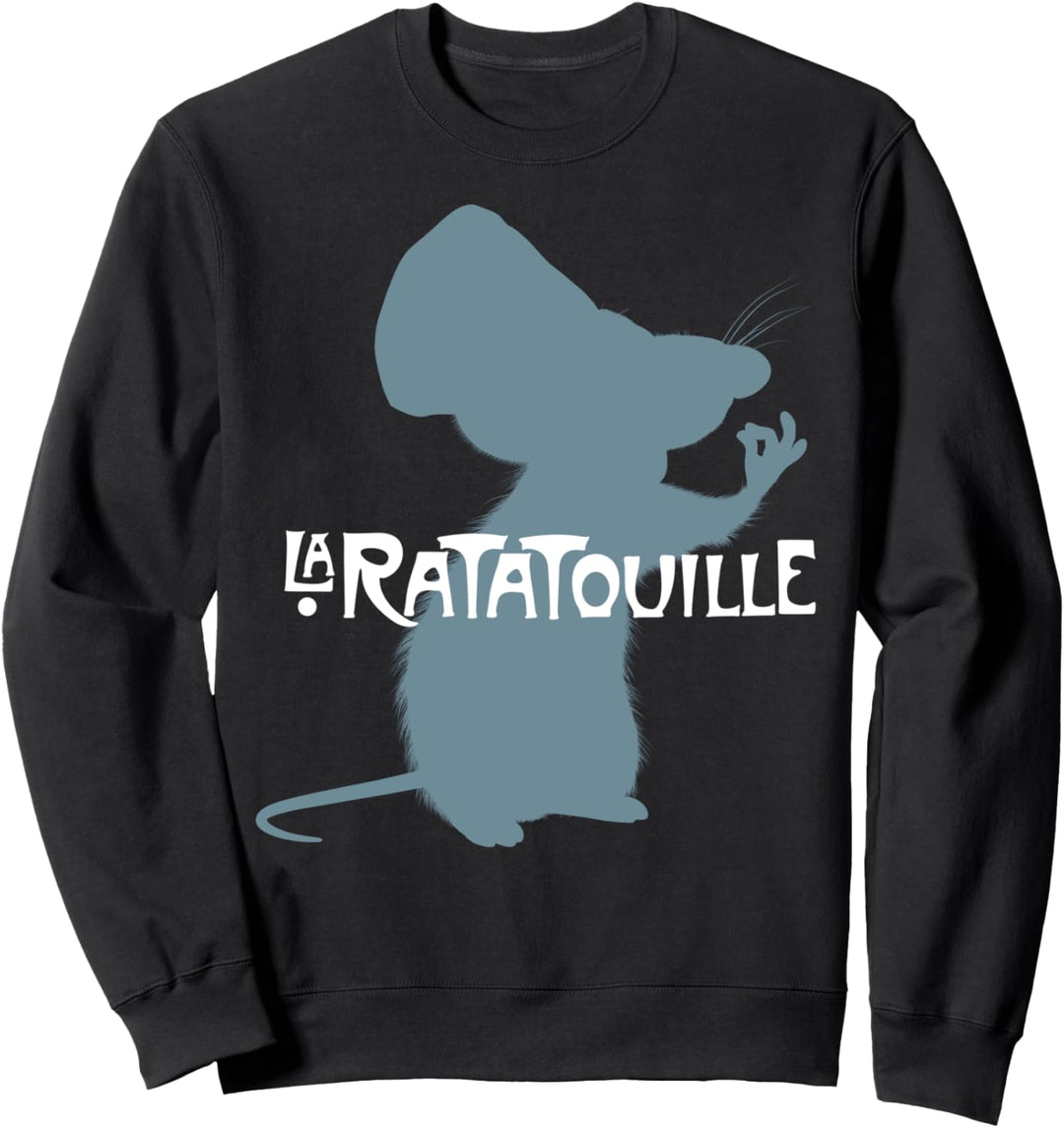 Disney Pixar Ratatouille Remy Silhouette Poster Sweatshirt