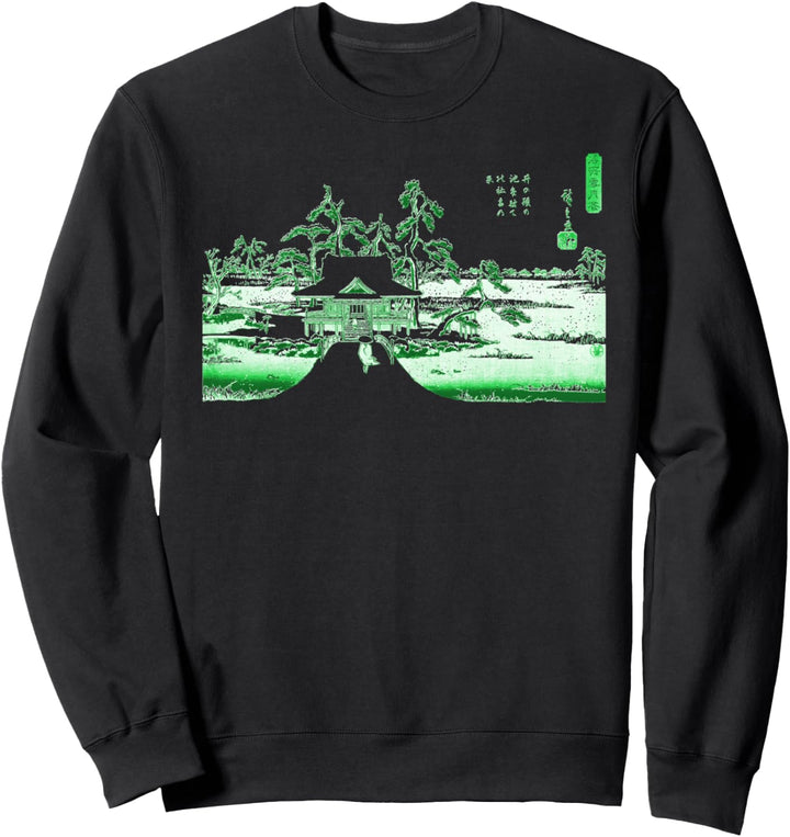 Berühmte Klassische Japanische Kunst: Benzaiten Hiroshige Sweatshirt
