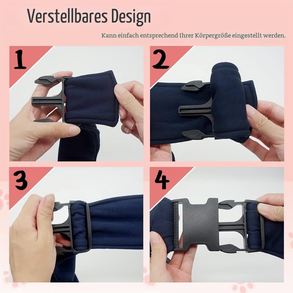 Hundetragetasche Tragetasche für Hunde NATUYA Träger mit Netztasche für Carrier Dogs Katzen-Hände Fr