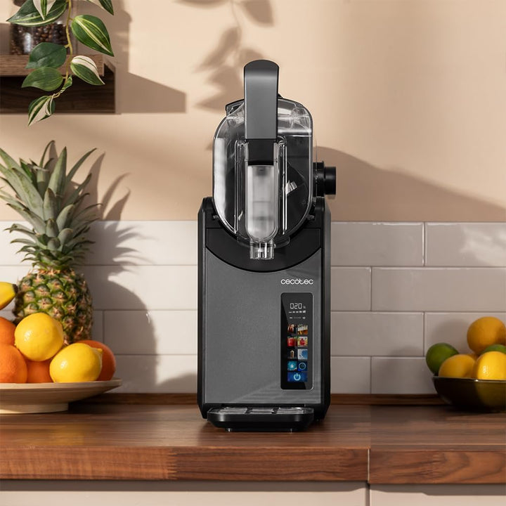 Cecotec Slush-Eis Maschine 2,6 L Twist&Ice 2600, Getränke fertig in 15-60 Minuten, Touch-Steuerung,