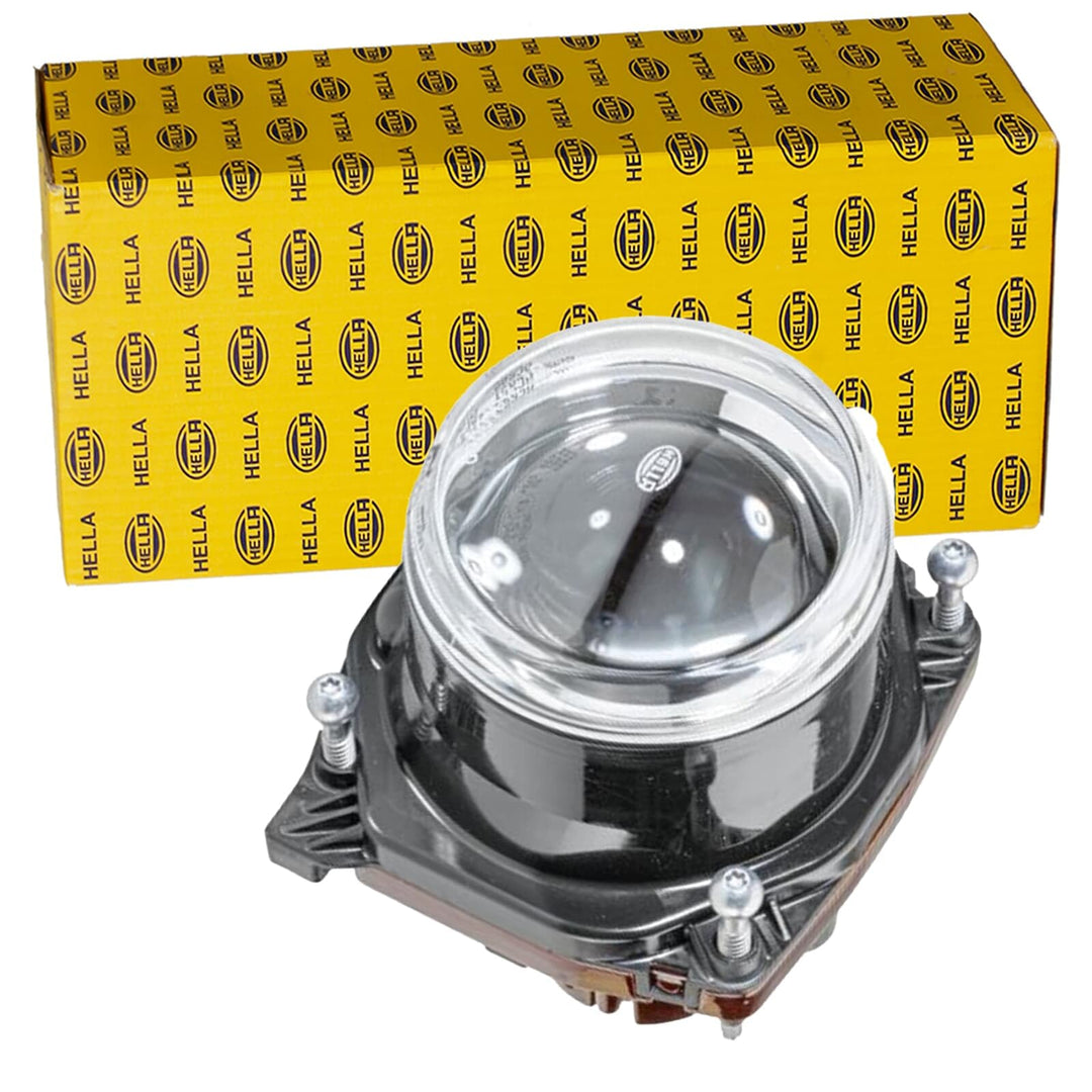 HELLA - Halogen/DE-Hauptscheinwerfer - 90mm Performance - 12V - rund - Referenzzahl: 12.5 - Einbau -