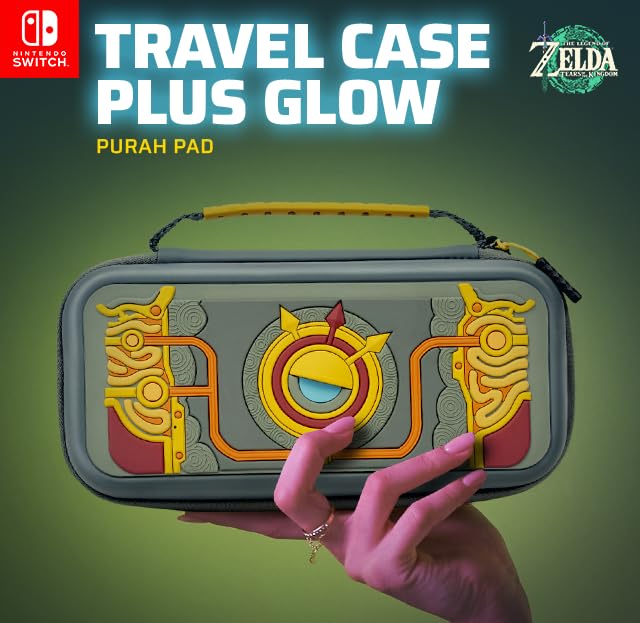 PDP Travel Case Plus Glow for Nintendo Switch/Switch Lite/Switch OLED: Legend of Zelda Tears of The