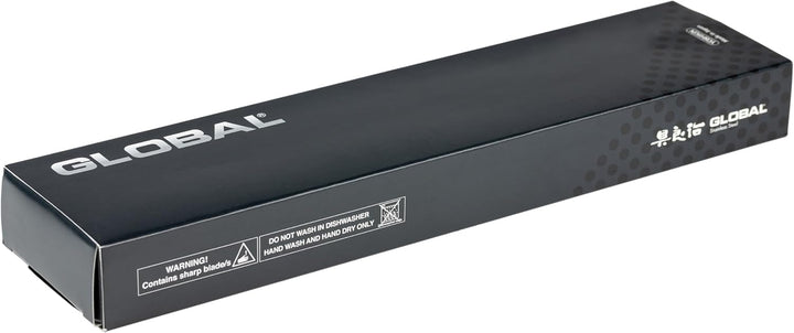 Global Knives G-13 gebogene Tranchiergabel, 30 cm, Cromova-18- Edelstahl