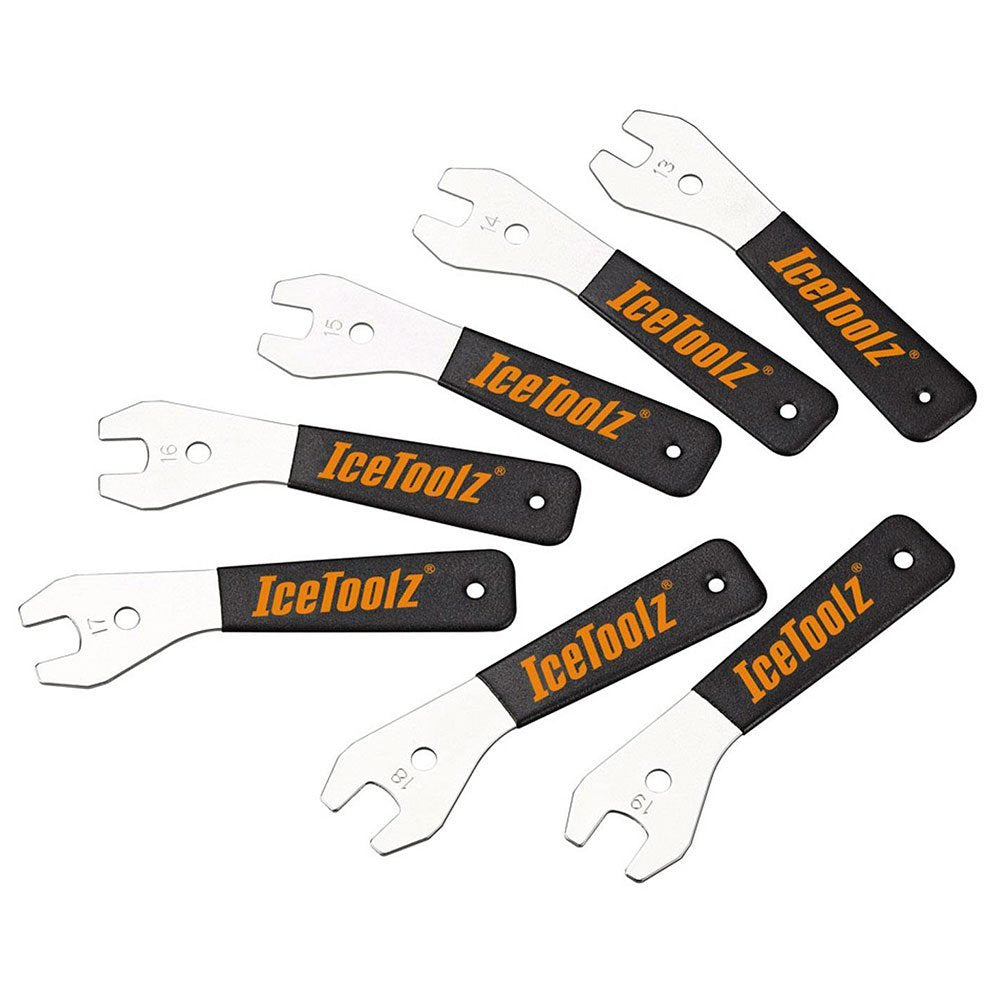 IceToolz Cone Wrench Set M Schwarz, M Schwarz
