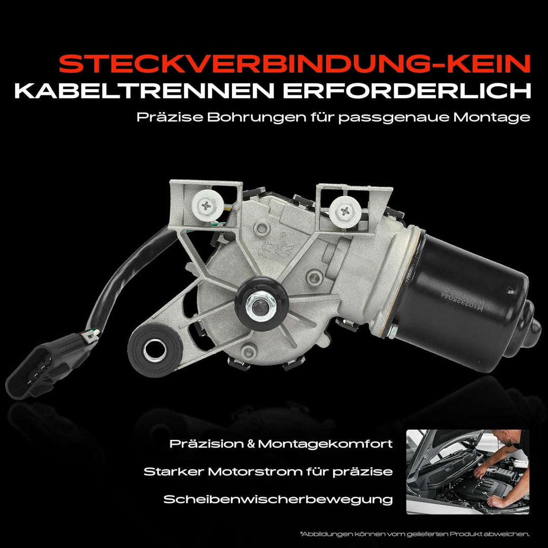 Frankberg 1x Wischermotor Scheibenwischermotor Vorne Kompatibel mit Cruze J305 1.4L-2.0L 2011-2016 C