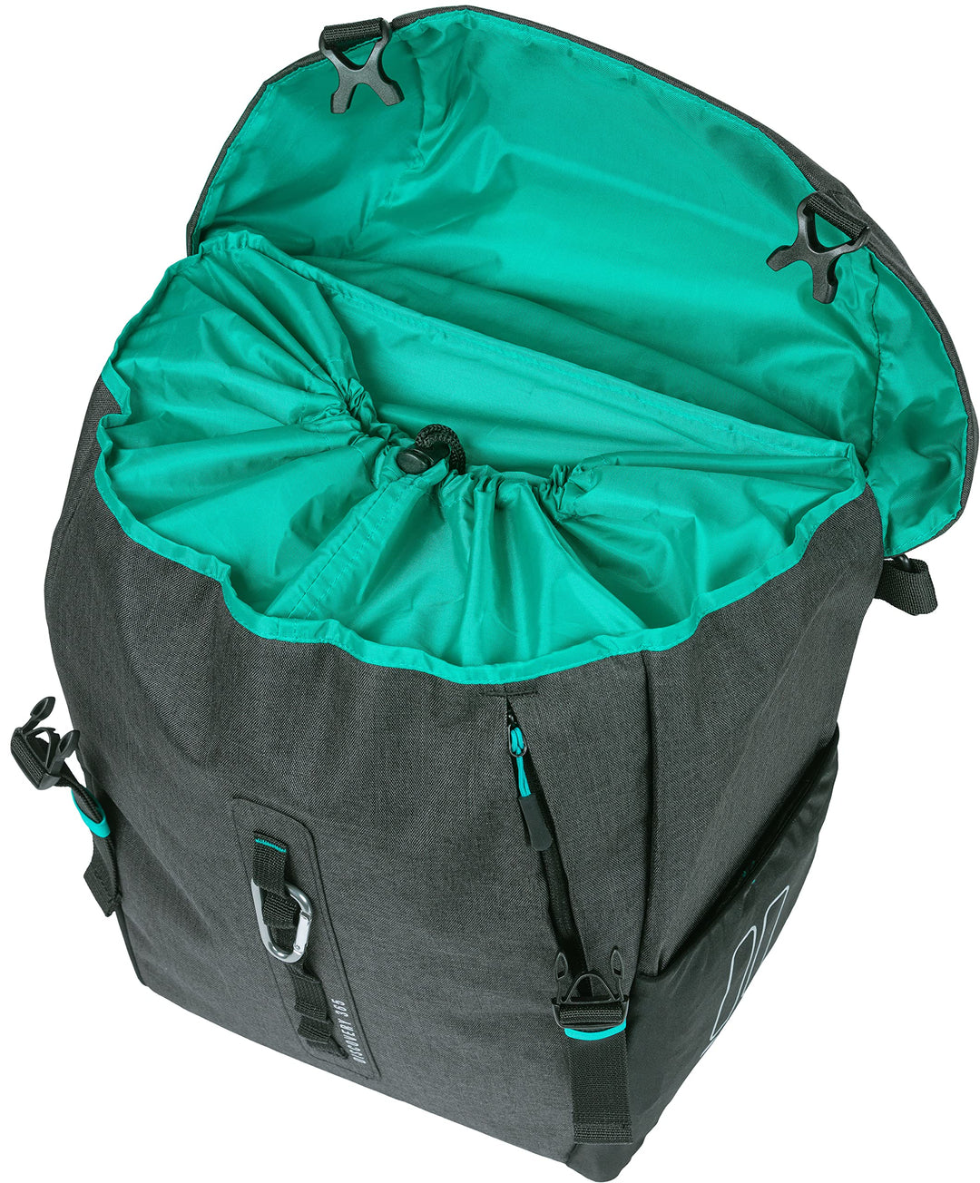 Basil Single Bicycle Bag Discovery 365D Melee Black - 20 Liter, 2179234790, 30X17X36Cm