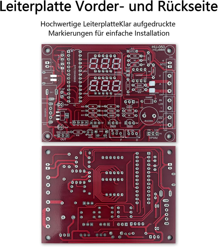 EIELE Multifunktionales elektronisches Instrumentenlötgerät Misst Spannung, Strom, Temperatur usw Ba