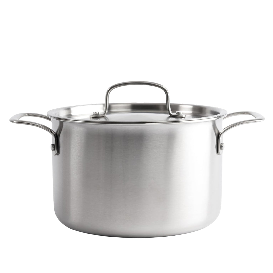 Gastrotools Edelstahl Kochtopf 4L, 20cm, 5-Schicht für gleichmässige Wärme, PFAS-frei, backofenfest