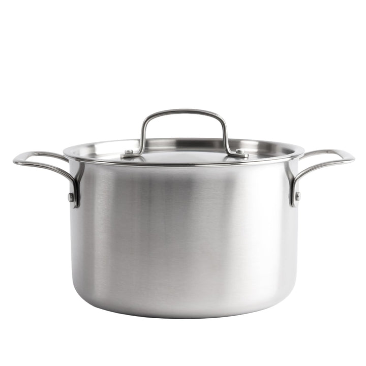 Gastrotools Edelstahl Kochtopf 4L, 20cm, 5-Schicht für gleichmässige Wärme, PFAS-frei, backofenfest