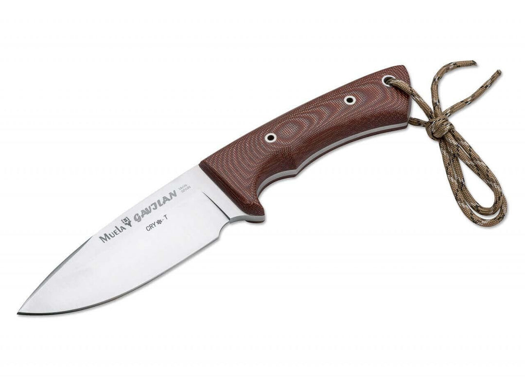 Muela Unisex – Erwachsene Messer Gavilan braun, Silber, one Size