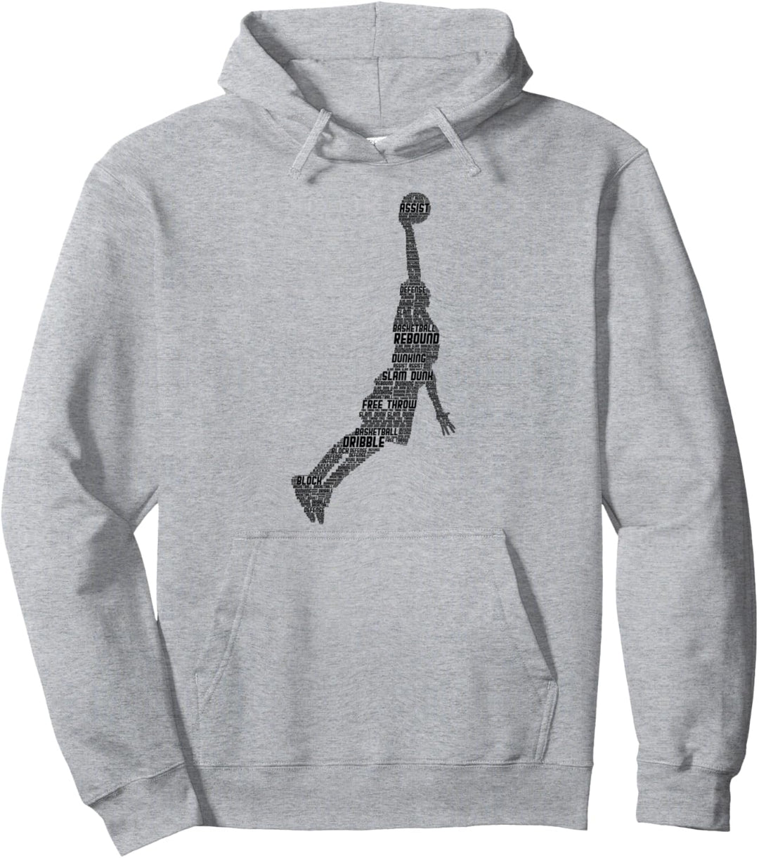 Basketball Basketballer Jungen Herren Kinder Pullover Hoodie