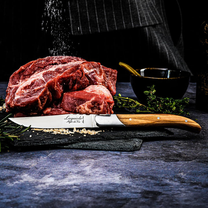 Laguiole Style de Vie Steakmesser Luxury Line, 6-teilig,