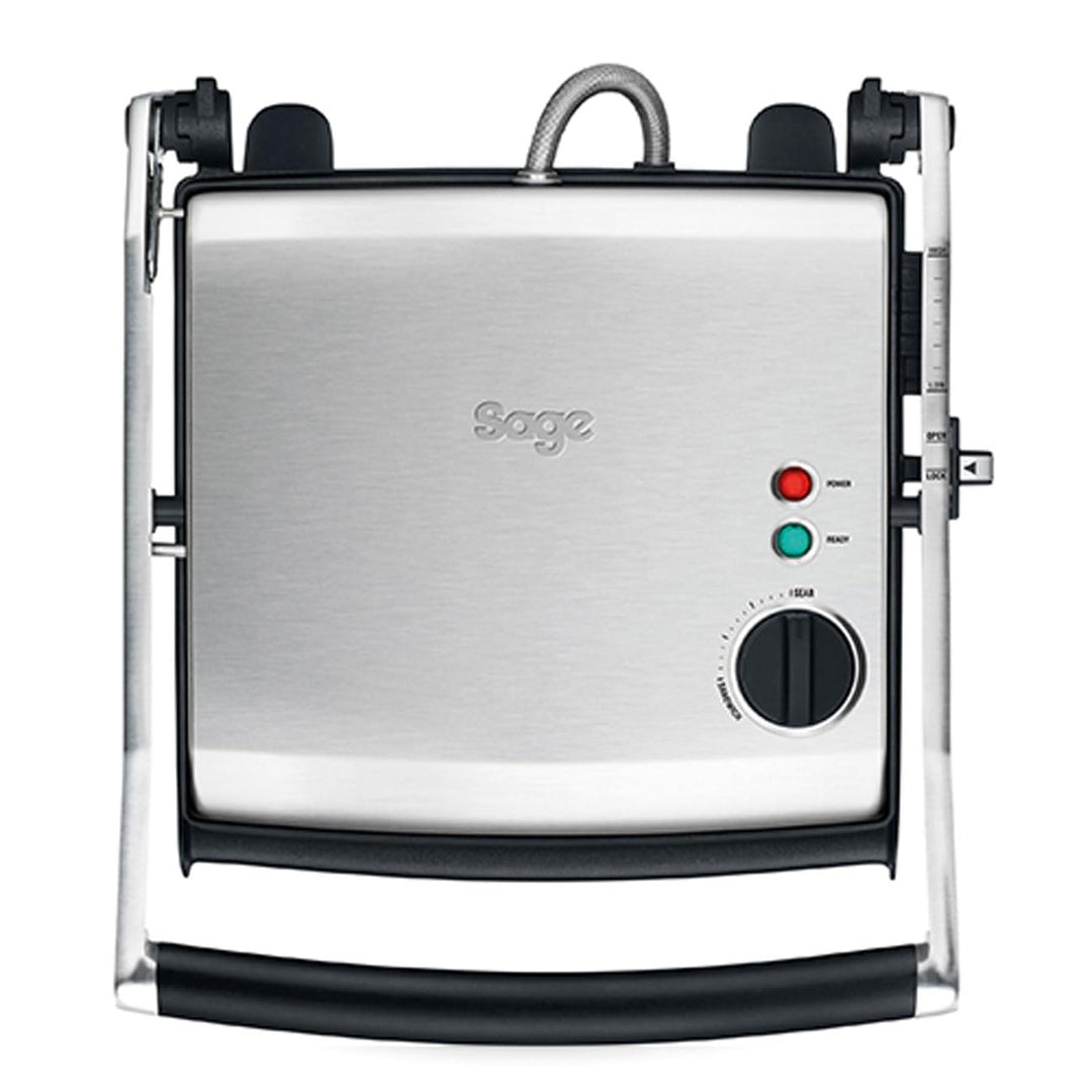 Sage - The Adjusta Grill - Grill und Sandwichmaker für den Innenbereich - Gerippte Platten, Verstell
