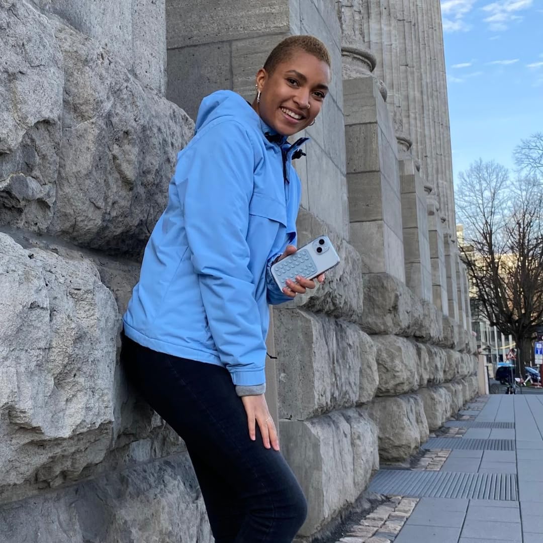 Silikon Saugnapf Handyhalterung, selbst-klebend, Kompatibel mit Allen gängigen iPhone- und Android M