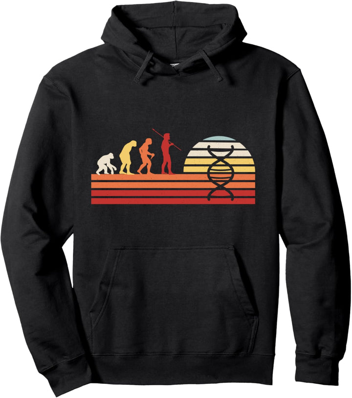 Retro Physik Nerd Wissenschaft Atom - Vintage Physiker Pullover Hoodie