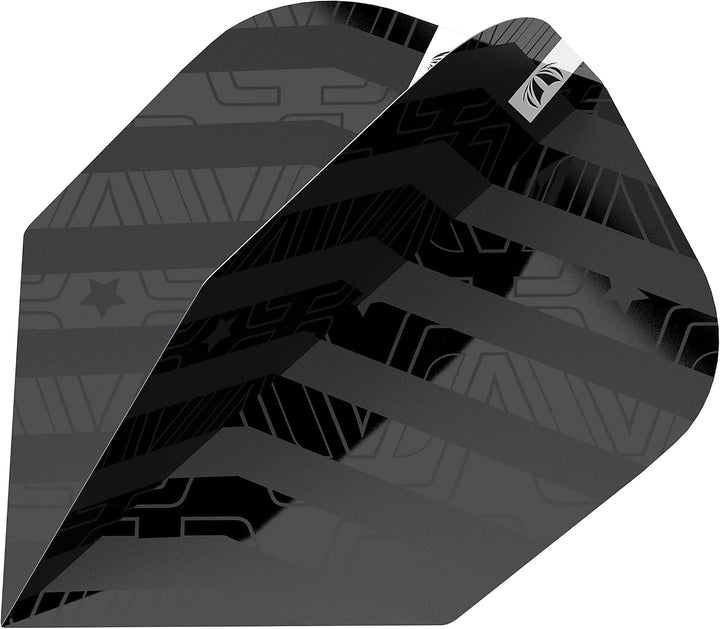Target Darts Rob Cross Black Edition 90% Wolfram Swiss Point Steeldarts-Set Dartpfeile 24G, 24G