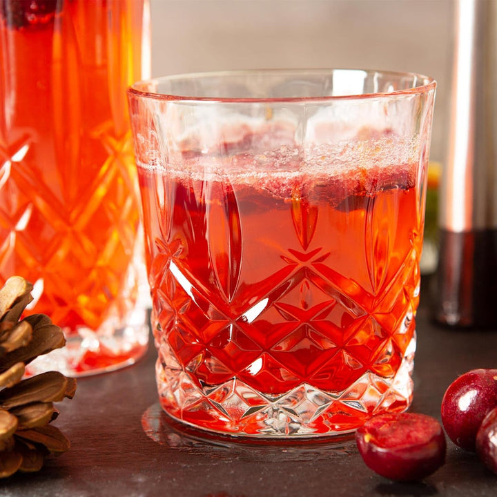 RCR Crystal Orchester Geschnittenes Glas Dof Doppelte Altmodische Whiskybrillen Trinkgläsers Set - 3