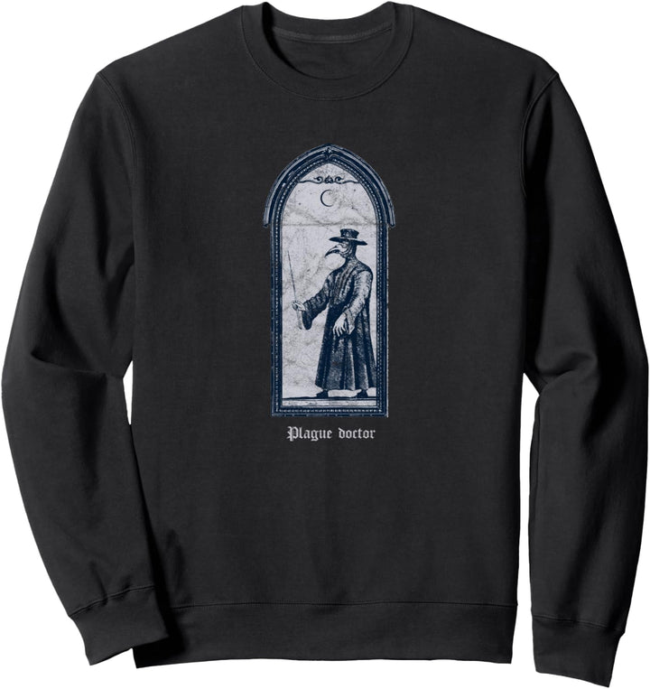 Plague Doctor Pestdoktor Occult Gothic Grunge Vintage Sweatshirt