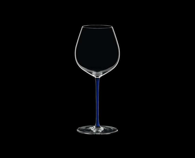 Riedel Fatto A Mano Old World Pinot Noir Weinglas, Blau Pinot Noir Blau, Pinot Noir Blau