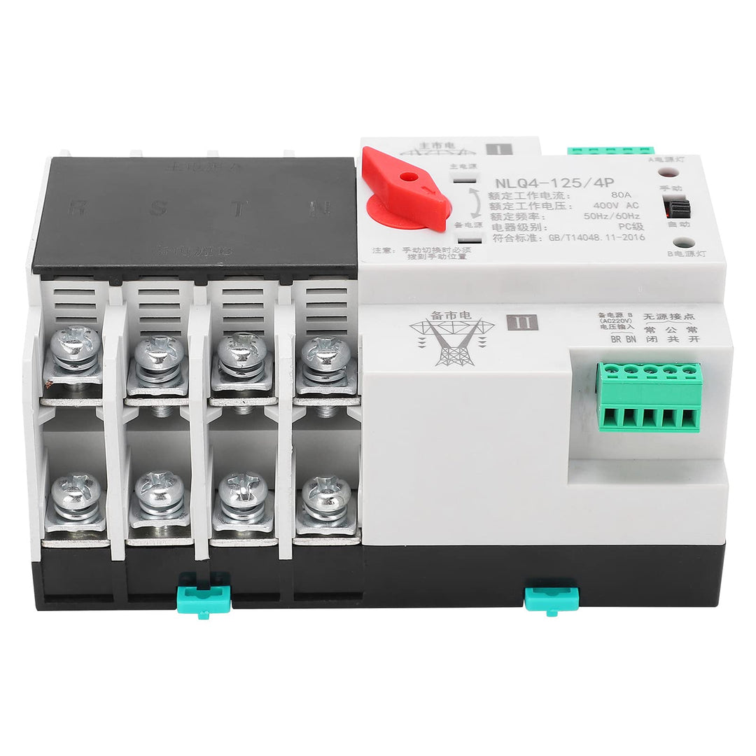 Automatischer Transferschalter, 400 V 4P 3-Phasen 4-Leiter Unterbrechungsfreier Stromsteuerungs-Leis