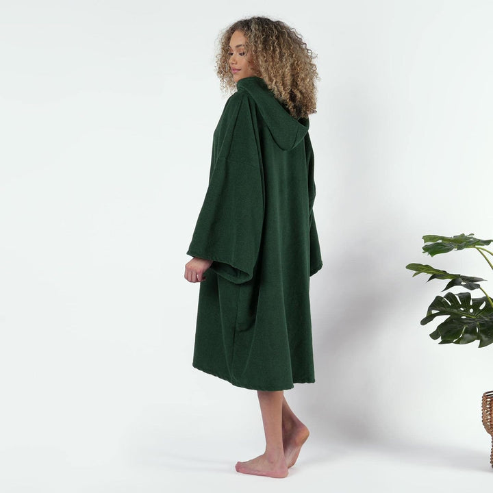 Brentfords Handtuch Poncho Erwachsene Kapuze Gross Bad Schwimmen Surf Strand Absorbent Microfiber Ch