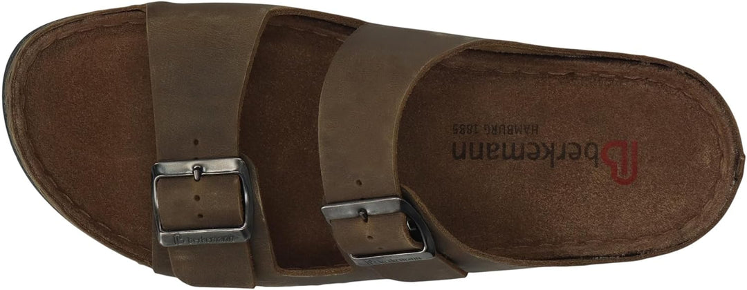 Berkemann Herren Adam Hausschuh 41.5 EU Oliv, 41.5 EU Oliv