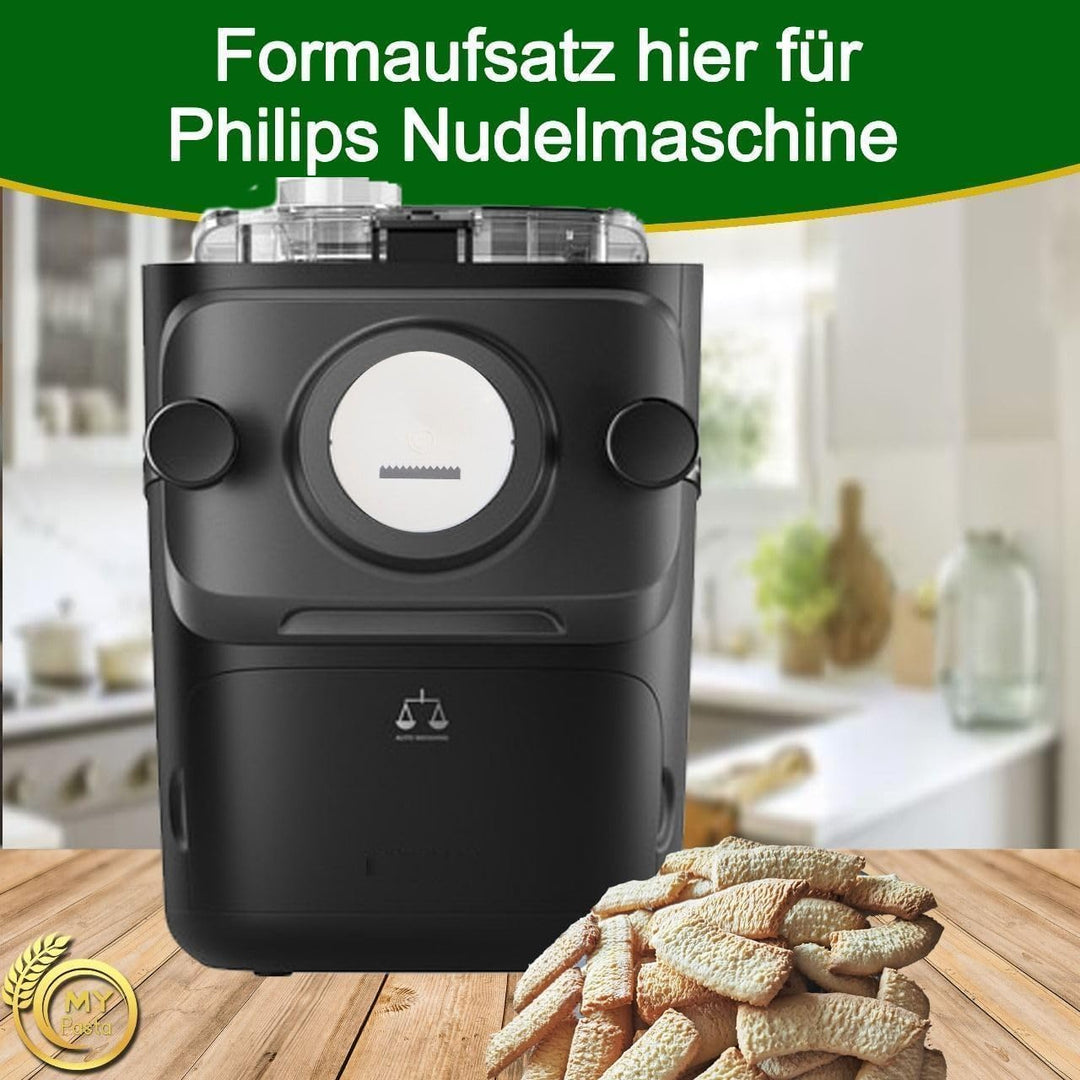 MY PASTA Zubehör für Pastamaker Pasta Disc kompatibel mit Pasta Maker Philips Avance Matrizen Pastad