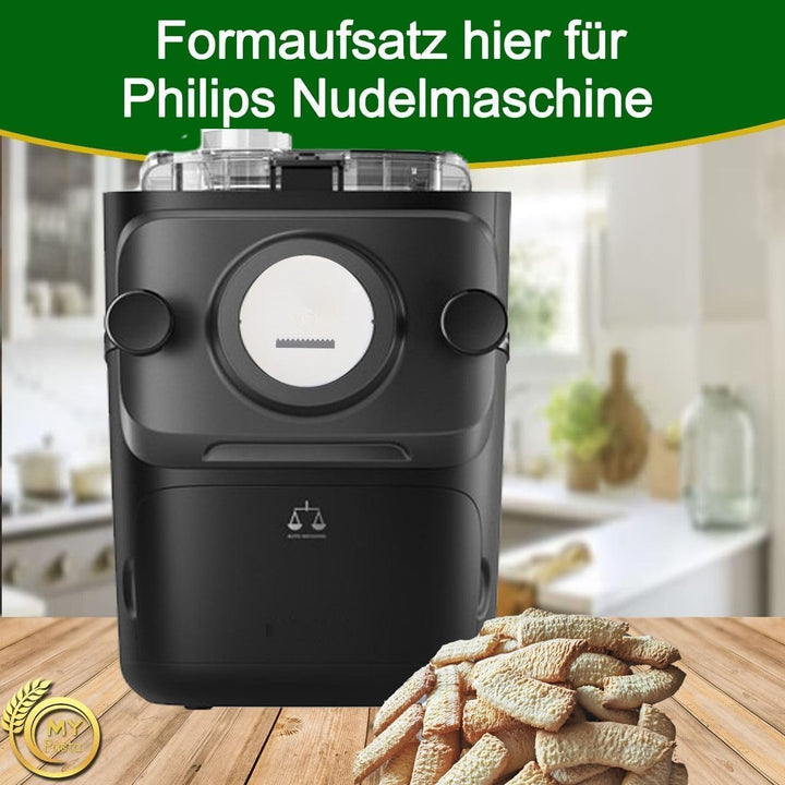 MY PASTA Zubehör für Pastamaker Pasta Disc kompatibel mit Pasta Maker Philips Avance Matrizen Pastad