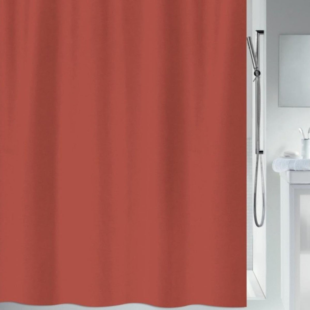 Spirella Anti-Schimmel Duschvorhang - Anti-Bakteriell, waschbar, wasserdicht - Polyester, „Primo “ 2