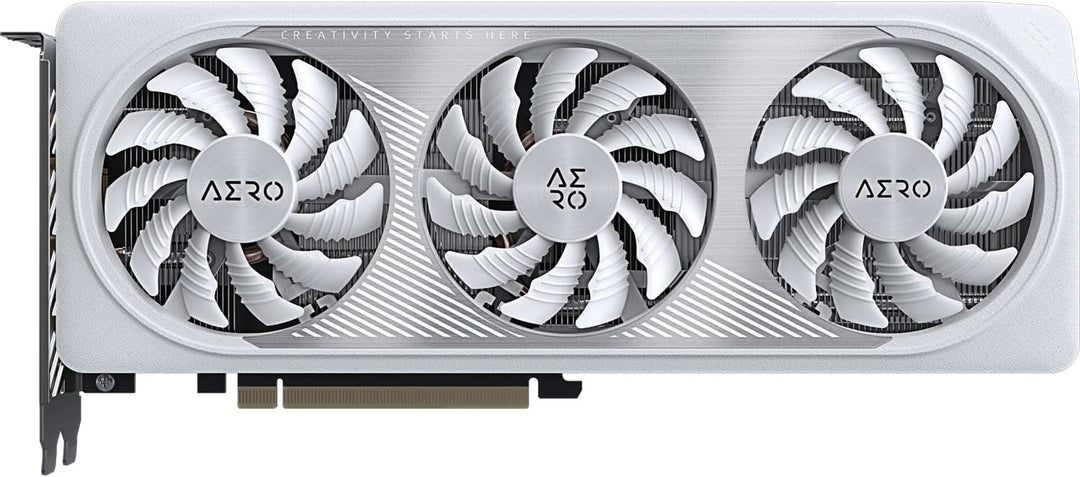 Gigabyte NVIDIA GeForce RTX 4060 AERO OC Graphics Card - 8GB GDDR6, 128-bit, PCI-E 4.0, 2550MHz Core