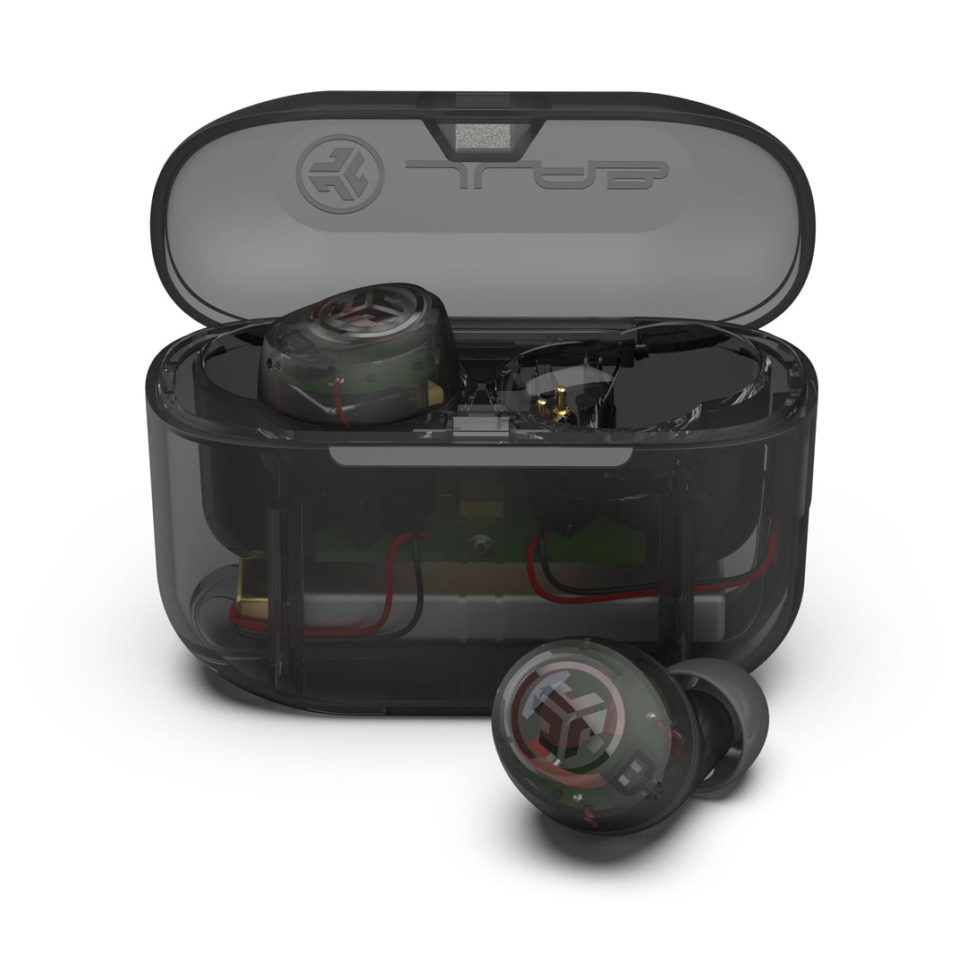 JLab Go Air Pop+ In Ear Kopfhörer kabellos Bluetooth, True Wireless Kopfhörer, 35+ Std. Headphones,