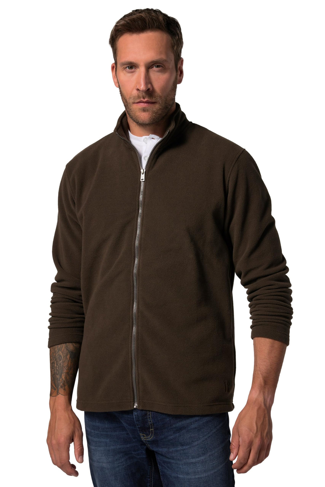 JP 1880 Herren Fleecejacke L Haselnuss, L haselnuss